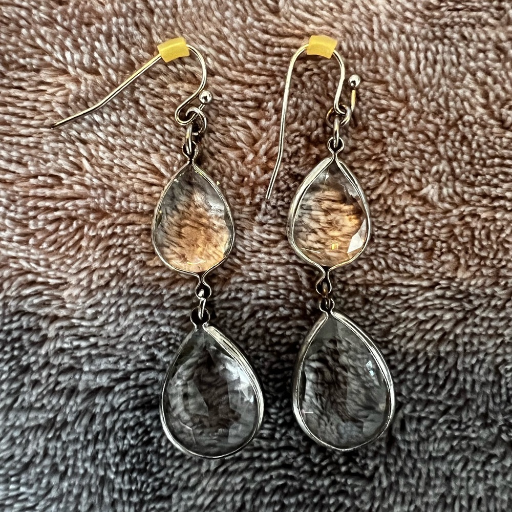 Crystal Teardrop Earrings